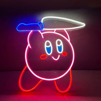 Kirby Knife Neon Sign