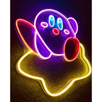 Kirby Star Neon Sign