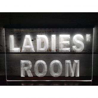 Ladies Room Washroom Toilet LED Neon Sign