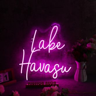 Lake Havasu Pink Neon Sign