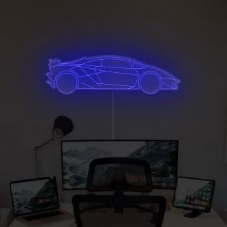 Lamborghini Car Neon Sign