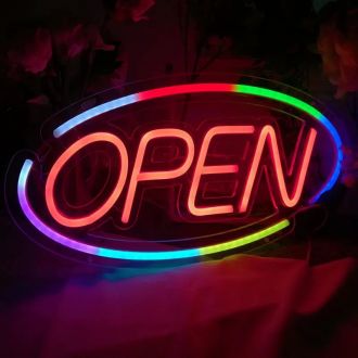 Led Neon Open Sign Attractive Signboard