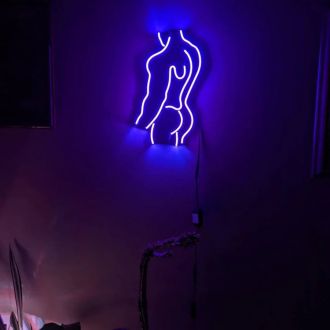 Led Neon Sign Man Body Art Neon Sign
