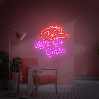 Let S Go Girls Led Neon Sign For Bachelorette Party Teenage Girl Gifts