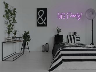 Lets Party Neon Sign