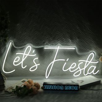 Let's Fiesta Neon Sign