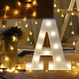 Steel Marquee Letter A Lighted Wedding Decor Led High-End Custom Zinc Metal Marquee Light Marquee Sign