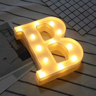 Steel Marquee Letter B Lighted Wedding Decor Led High-End Custom Zinc Metal Marquee Light Marquee Sign