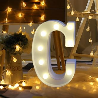 Steel Marquee Letter C Lighted Room Decor Led High-End Custom Zinc Metal Marquee Light Marquee Sign