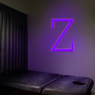 Letter Z Neon Sign