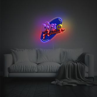 Life In Plastico LED Neon Acrylic Artwork