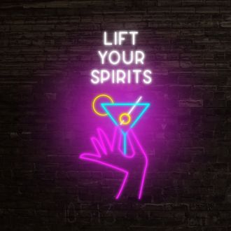 Lift Your Spirits Neon Sign