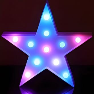 Steel Marquee Letter Light Up Star High-End Custom Zinc Metal Marquee Light Marquee Sign