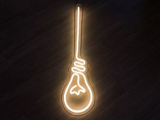 Lightbulb Neon Sign