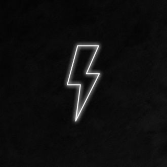Lightning Bolt Neon Sign
