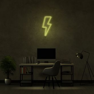 Lightning Strike Neon Sign