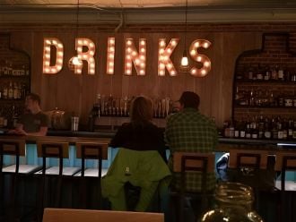 Drinks Logo Marquee Signs Bar Sign Marquee Light