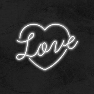 Love In Heart Neon Sign