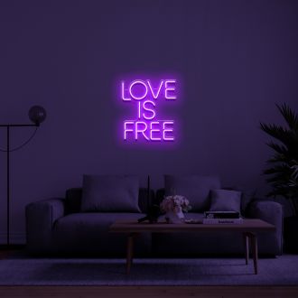 Love Is Free Neon Sign