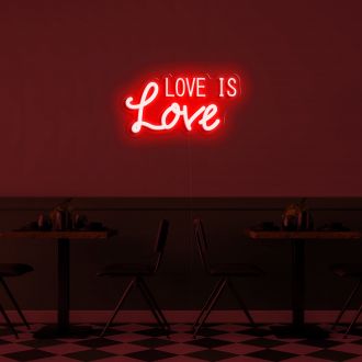 Love Is Love Neon Sign