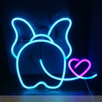 Love Tail Elephant Neon Sign