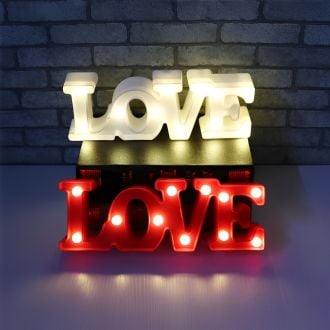 Steel Marquee Letter Love Word Shape High-End Custom Zinc Metal Marquee Light Marquee Sign
