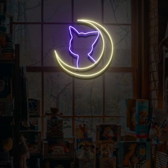 Luna Sailor Moon Neon Sign Lights Night Lamp Led Neon Sign Light For Home Party MG10264 