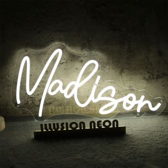 Madison Neon Name Sign