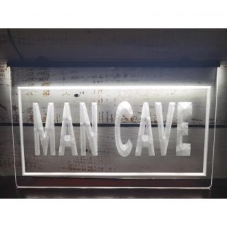 Man Cave Bar Established Date LED Neon Sign