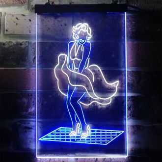 Marilyn Monroe Dual LED Neon Sign