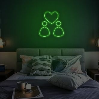 Marriage Simple Line Neon Sign