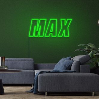 Max Neon Sign