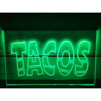 Mexican Tacos LED Neon Sign