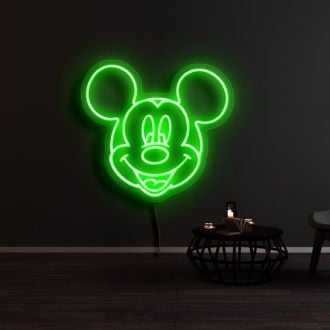 Mickey Mouse Smile Neon Sign
