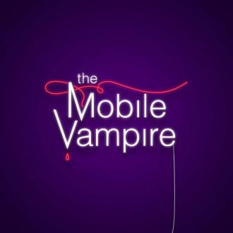 Mobile Vampire Custom Neon Sign