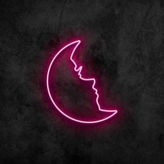 Moon Neon Sign