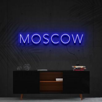 Moscow Neon Sign