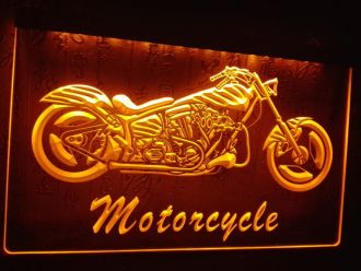 Motorcycle Bike Sales Services LED Neon Sign