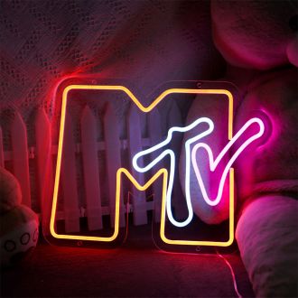 Music Television Neon Sign