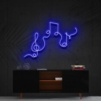 Musical Flow Neon Sign