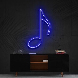 Musical Note Quaver Neon Sign