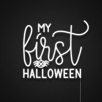 My First Halloween Neon Sign