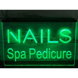 Nails Spa Pedicure Beauty Salon V11 LED Neon Sign