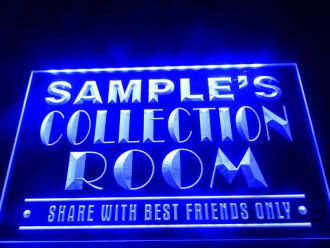 Name Personalized Collection Room LED Neon Sign