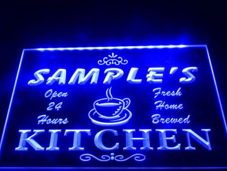 Name Personalized Mom Kitchen Bar LED Neon Sign