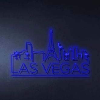 Neon Signs Las Vegas Blue Neon Lights