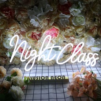 Night Class Neon Sign