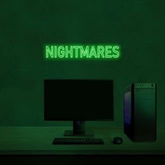 Nightmare Neon Sign