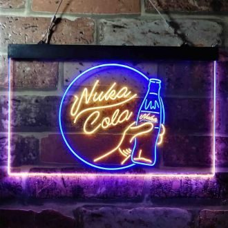Nuka Cola Dual LED Neon Sign