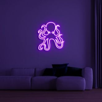 Octopus Neon Sign